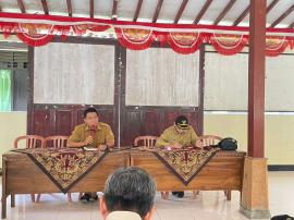 Rakor Pamong Kalurahan Mertelu